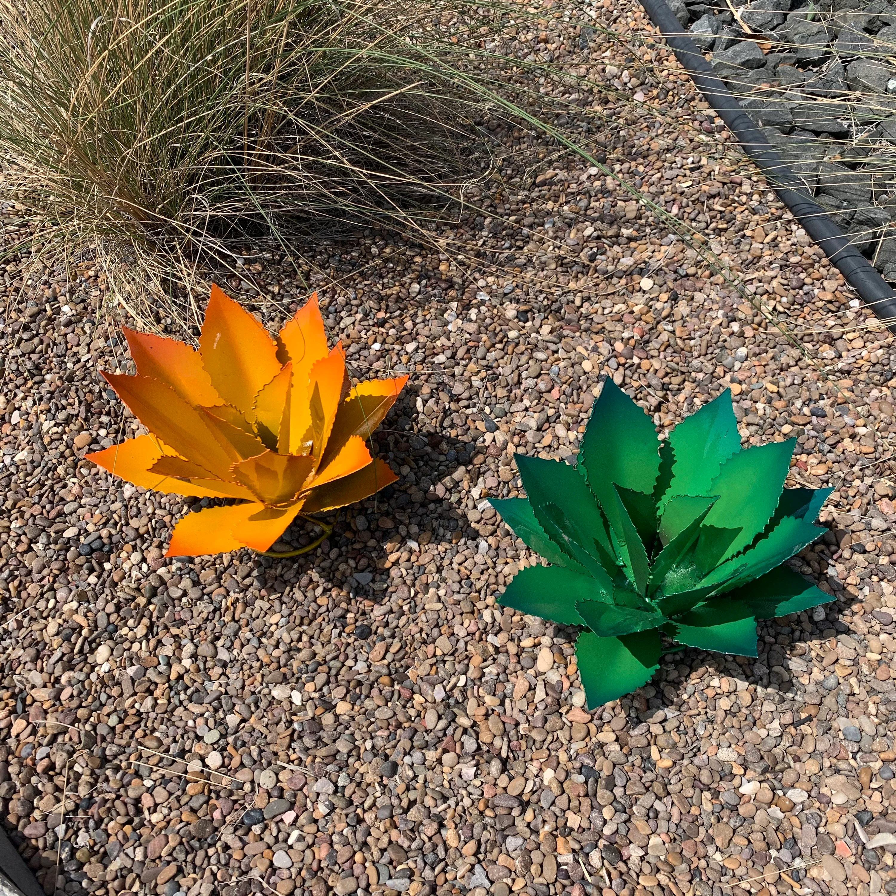 Decorative Metal Agave (Cupreate) - Garden Art