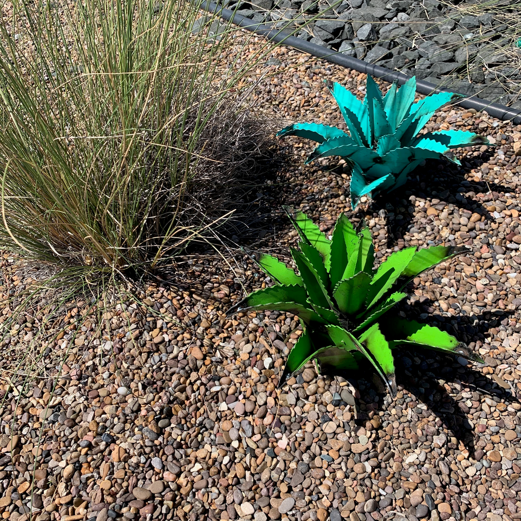 Agave Cactus 13" - Garden Art