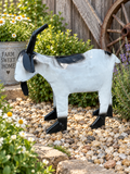 16” Handmade Metal Goat Garden Decor