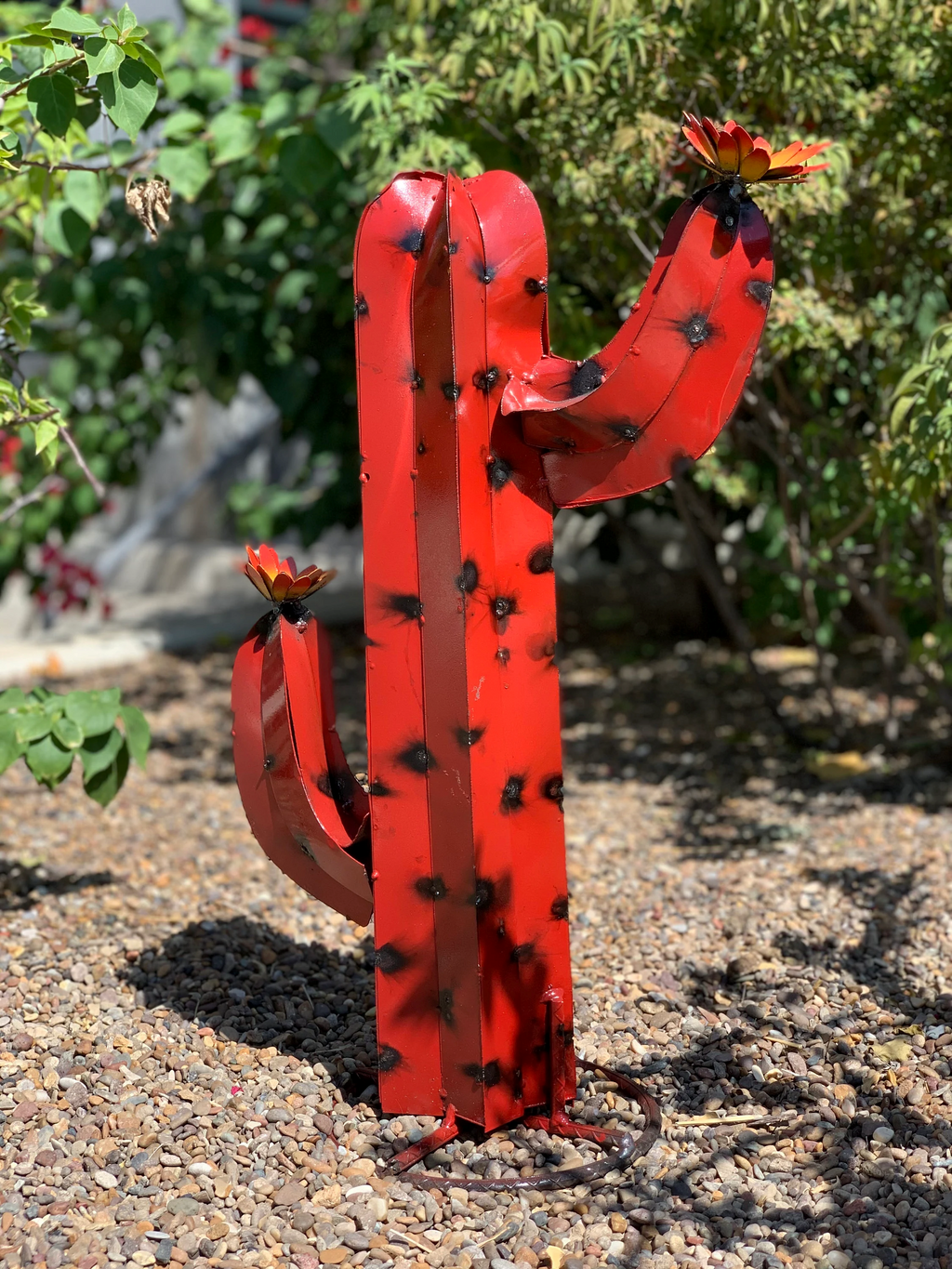 Saguaro Cactus Green - Garden Art